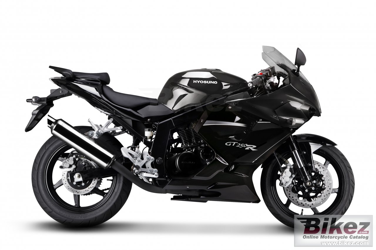 Big Hyosung gt250r picture and wallpaper from Bikez.com